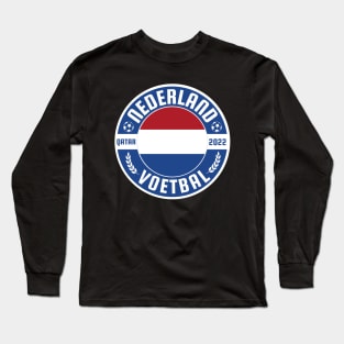 Nederland Voetbal Long Sleeve T-Shirt